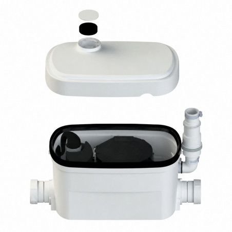 Pompe de relevage pour douche et cabine de douche.