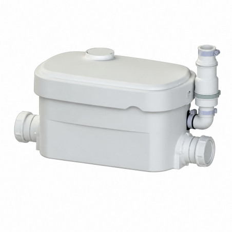Hebepumpe für Dusche und Duschkabine.