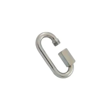 Maillon à vis diamètre 4mm, lot de deux pièces.