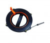Pijpontstopper met haspel, 6 meter