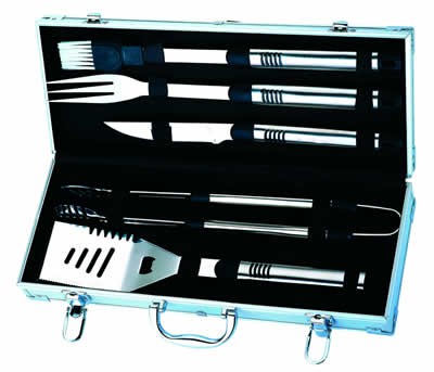 Stainless Steel Barbecue Case - 5 Pieces