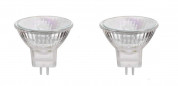 MR11/GU4 halogeenlamp, 390 lumen, 35W, 2700K warmwit, 2 stuks
