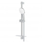 Doucheglijstang en planchet TEMPESTA CUBE 110, 3 stralen