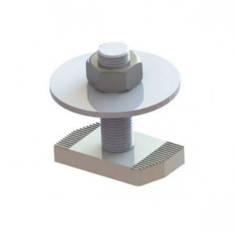 M8x40 schuifmoer voor 35 mm breed stalen profiel, 10 stuks