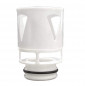 Spoelmechanismezitting met afdichting voor Valsir toiletreservoir model WINNER, EVOLUT EN RUIMTE