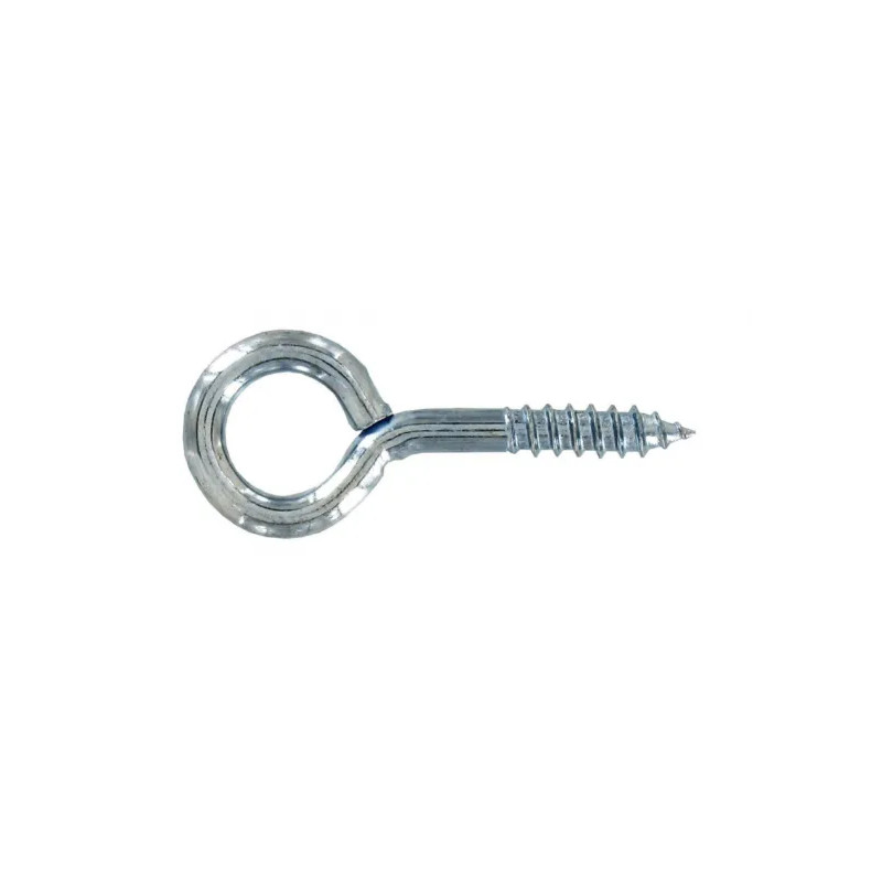 Verzinkt stalen schroefbouten D.2.5x10mm, 16 stuks.