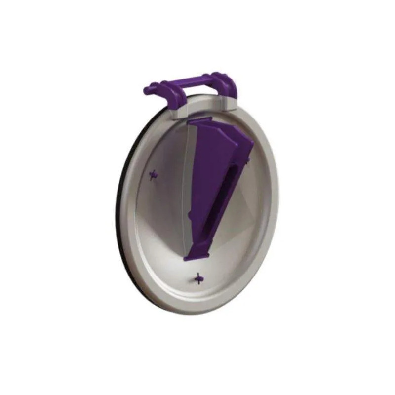 Knaagdierbestendige terugslagklep met roestvrijstalen verlengstuk, diameter 125/150