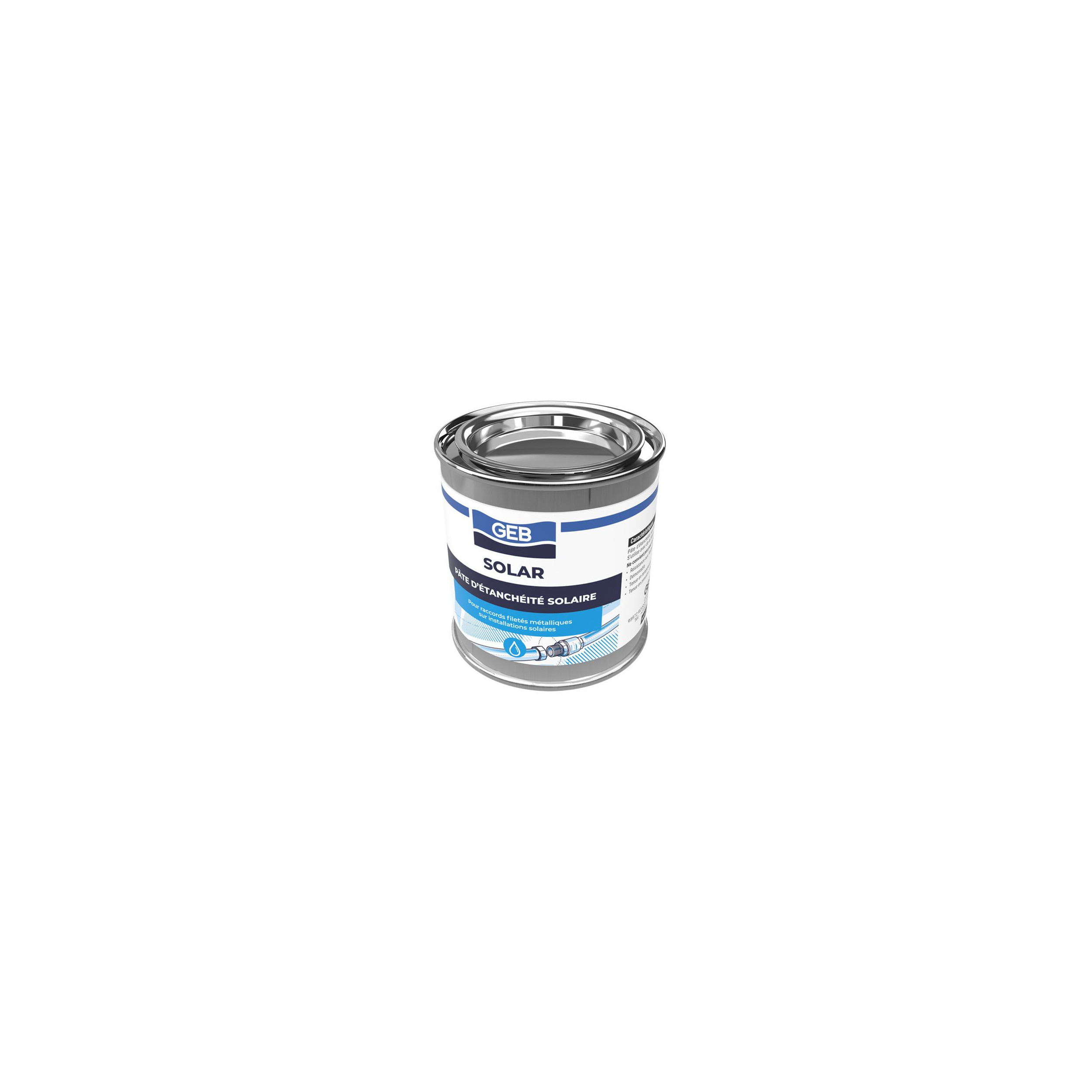 Sealing paste for metal fittings on solar systems.