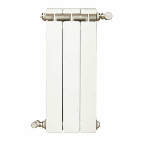 Zentralheizung aus Aluminiumguss 3 Elemente weiß KLASS 600, 396w GLOBAL 3xKLASS600B - Bild 3/3
