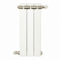 Central heating aluminum cast iron 3 elements white KLASS 600, 396w
