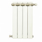 Central heating aluminum cast iron 4 elements white KLASS 600, 528w