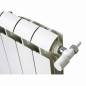 Centrale verwarming aluminium gietijzer 4 elementen wit KLASS 600, 528w