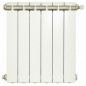 Central heating cast aluminum 6 elements white KLASS 600, 792w