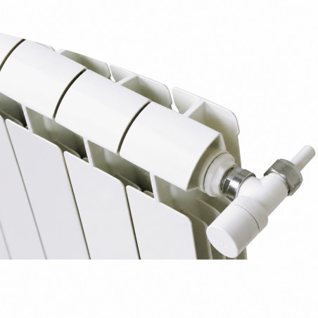 Cast iron aluminum central heating 6 elements white KLASS 600, 792w GLOBAL 6xKLASS600B - Image 4/5