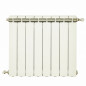 Central heating aluminum cast iron 8 elements white KLASS 600, 1056w