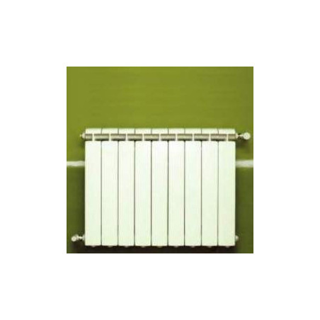 KLASS 600 Calentador central de aluminio fundido blanco de 9 elementos