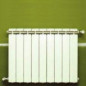 Centrale verwarming gietijzer aluminium 9 elementen wit KLASS 600