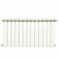 Central heating aluminum cast iron 13 elements white KLASS 600, 1716w