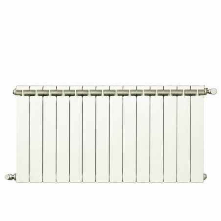 Riscaldamento centrale in ghisa alluminio 14 elementi bianco KLASS 600, 1848w GLOBAL 14xKLASS600B - Immagine 5/5