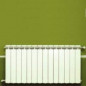 KLASS 600 14-element white cast aluminium central heater, 1848w