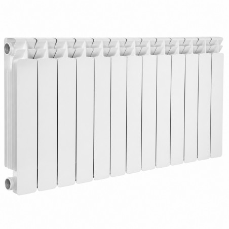 Cast iron aluminum central heating 14 elements white KLASS 600, 1848w GLOBAL 14xKLASS600B - Image 3/5