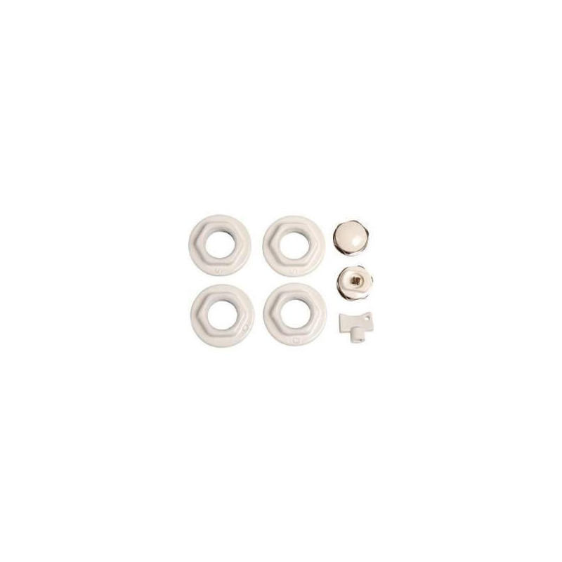 Witte radiatoraccessoireset nummer 46