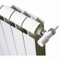 Central heating aluminum cast iron 3 elements white KLASS 350, 255w