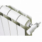 Central heating aluminum cast iron 8 elements white KLASS 350, 680w