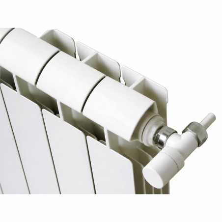 White aluminum cast central heating 9 elements KLASS 350, 765w GLOBAL 9xKLASS350B - Image 4/4
