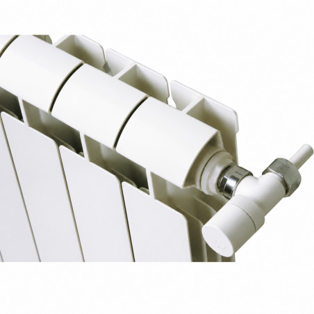 Centrale verwarming gietijzer aluminium 10 elementen wit KLASS 350, 850w GLOBAL 10xKLASS350B - Afbeelding 4/4