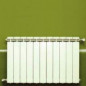 KLASS 350, 935w 11-element white cast aluminium central heater