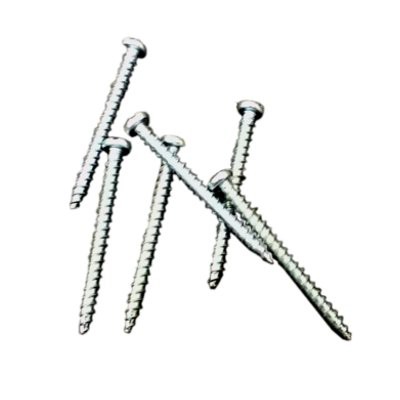 Tile screws for metal plates