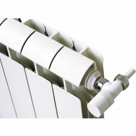 White aluminum cast central heating 13 elements KLASS 350, 1105w GLOBAL 13xKLASS350B - Image 4/4