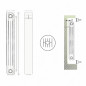 Central heating cast aluminum 13 elements white KLASS 500, 1508w