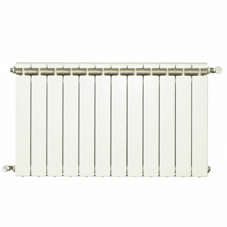 Riscaldamento centrale in alluminio a fonte 12 elementi bianco KLASS 500, 1392w GLOBAL 12xKLASS500B - Immagine 5/5