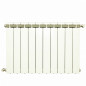 Calefacción central de aluminio fundido 10 elementos blanco KLASS 500, 1160w Calefacción central de aluminio fundido 10 elementos blanco KLASS 500, 1160w