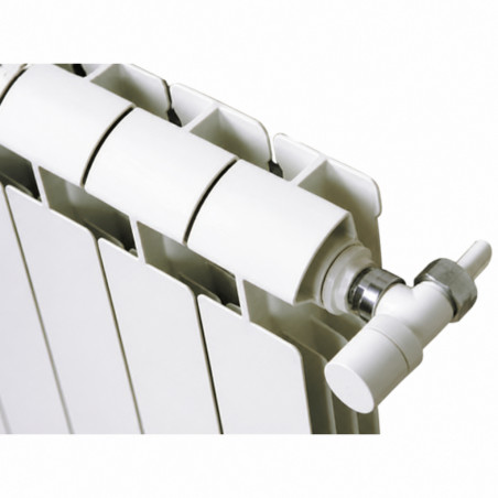 Centrale verwarming gietijzer aluminium 10 elementen wit KLASS 500, 1160w GLOBAL 10xKLASS500B - Afbeelding 4/5