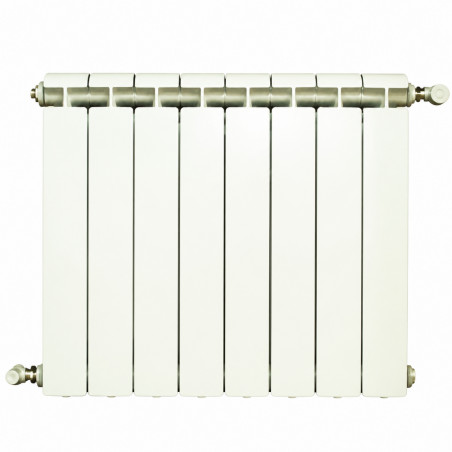 Cast iron aluminum central heating 8 elements white KLASS 500, 928w GLOBAL 8xKLASS500B - Image 3/5