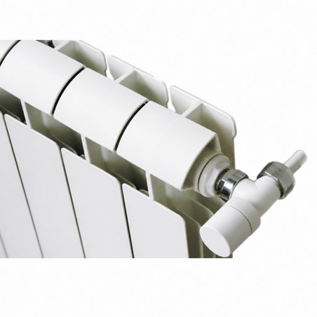 White aluminum cast central heating 8 elements KLASS 500, 928w GLOBAL 8xKLASS500B - Image 5/5