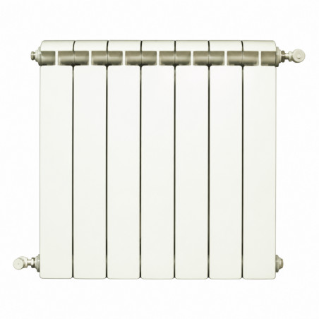 White aluminum cast central heating 7 elements KLASS 500, 812w GLOBAL 7xKLASS500B - Image 3/5