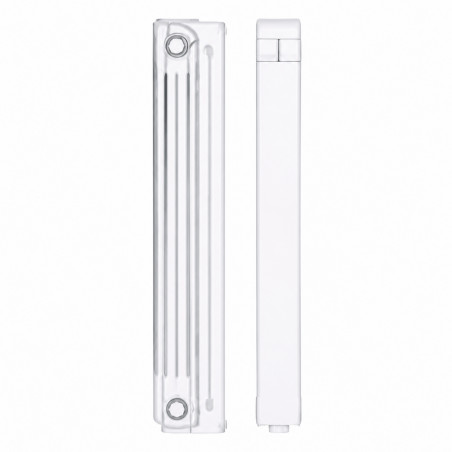 White aluminum cast central heating 6 elements KLASS 500, 696w GLOBAL 6xKLASS500B - Image 3/4