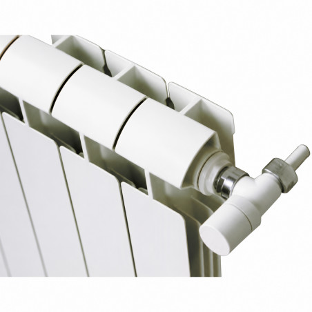 Zentralheizung aus Aluminiumguss 5 Elemente weiß KLASS 500, 580w GLOBAL 5xKLASS500B - Bild 4/4