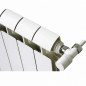 Central heating aluminum cast iron 4 elements white KLASS 500, 464w