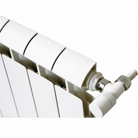 Zentralheizung aus Aluminiumguss 2 Elemente weiß KLASS 500, 232w GLOBAL 2xKLASS500B - Bild 3/3