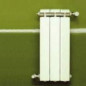 Calefacción central de fundición de aluminio 3 elementos blanco KLASS 700, 444w