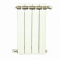 Central heating aluminum cast iron 4 elements white KLASS 700, 592w