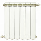 Calefacción central de aluminio fundido 6 elementos blanco KLASS 700, 888w Calefacción central de aluminio fundido 6 elementos blanco KLASS 700, 888w