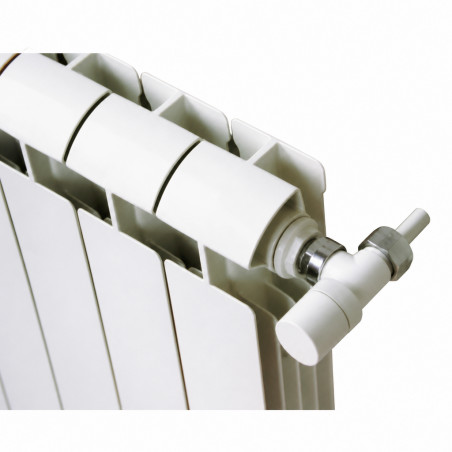 Calefacción central de fundición de aluminio 6 elementos blanco KLASS 700, 888w GLOBAL 6xKLASS700B - Imagen 3/5