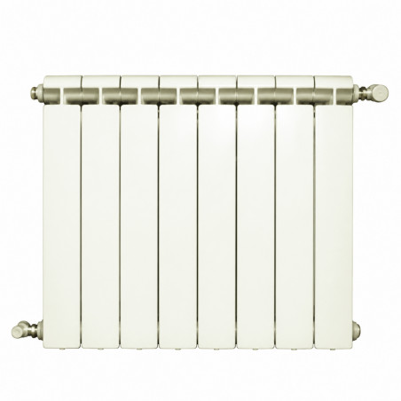 Calefacción central de fundición de aluminio 8 elementos blanca KLASS 700, 1184w GLOBAL 8xKLASS700B - Imagen 5/5