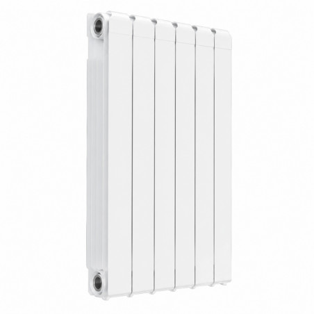 Calefacción central de fundición de aluminio 8 elementos blanca KLASS 700, 1184w GLOBAL 8xKLASS700B - Imagen 3/5